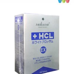 Viên uống đặc trị nám Sakura HCL White Blossoms EX 120 viên