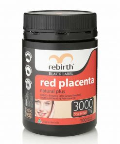 Viên uống nhau thai cừu đỏ Rebirth Red Placenta 3000mg 100 viên