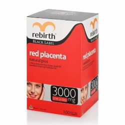 Viên uống nhau thai cừu đỏ Rebirth Red Placenta 3000mg 100 viên