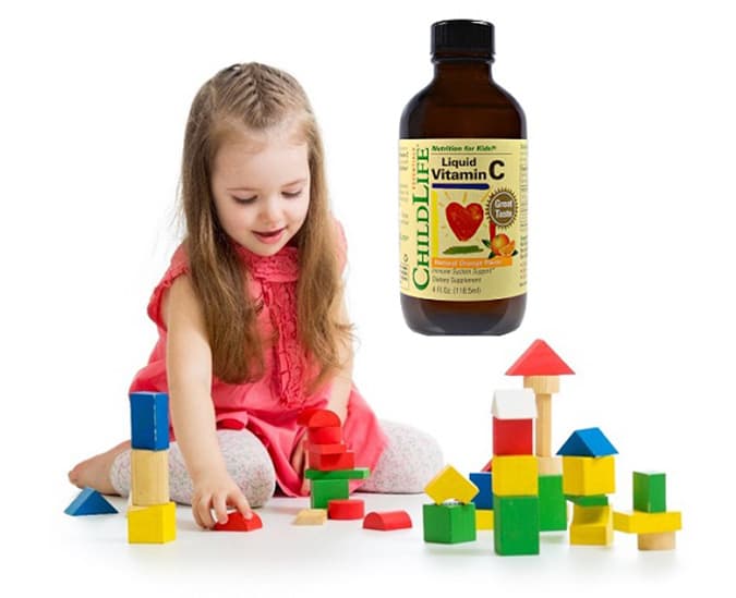 Siro bổ sung C tăng đề kháng cho trẻ ChildLife Liquid Vitamin C 118.5ml vị cam
