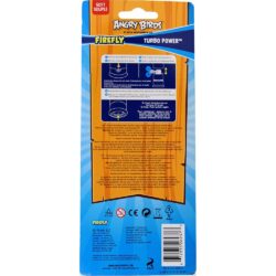 Bàn chải đánh răng bằng pin cho bé Angry Birds Turbo Power 2 cây đỏ 6 Bàn chải đánh răng bằng pin cho bé Angry Birds Turbo Power 2 cây đỏ