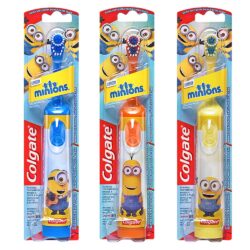 Bàn chải đánh răng trẻ em Colgate Minions dùng pin (màu xanh)
