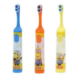 Bàn chải đánh răng trẻ em Colgate Minions dùng pin (Vàng) 7 Bàn chải đánh răng trẻ em Colgate Minions dùng pin (màu vàng)