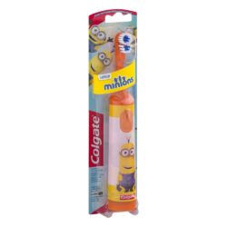 Bàn chải đánh răng trẻ em Colgate Minions dùng pin (màu cam)