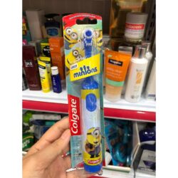 Bàn chải đánh răng trẻ em Colgate Minions dùng pin (màu xanh)