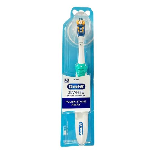 Bàn chải dùng pin Oral-B 3D White Toothbrush (Green)