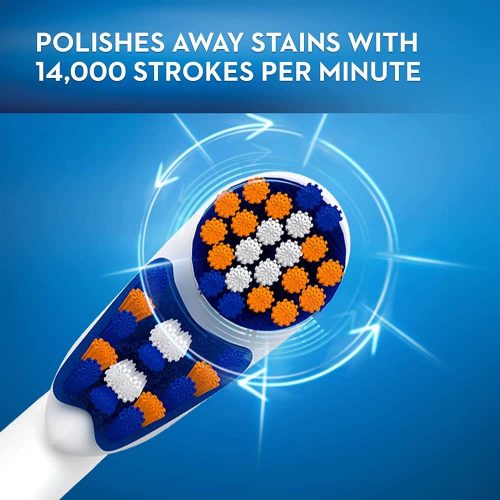 Bàn chải dùng pin Oral-B 3D White Toothbrush (Pink) 10 ban chai dung pin oral b 3d white toothbrush knc