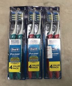 Set 2 bàn chải dùng pin Oral-B Pro Health Pulsar Battery Powered Toothbrush