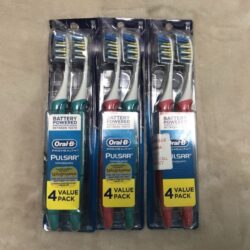 Set 2 bàn chải dùng pin Oral-B Pro Health Pulsar Battery Powered Toothbrush 7 Set 2 bàn chải dùng pin Oral-B Pro Health Pulsar Battery Powered Toothbrush