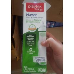 Bình sữa không đáy Playtex Baby Nurser Drop-Ins Liners 237-296ml kèm 5 túi sữa