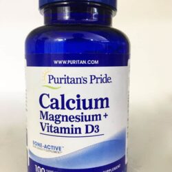 bo sung canxi magie d3 puritans pride calcium magnesium vitamin d3 100 vien 120624 ka