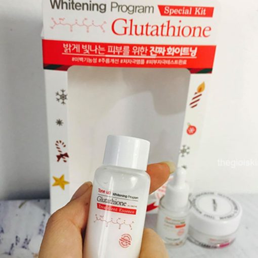 Bộ trắng da trị nám mini Angel’s Liquid Whitening Program Glutathione Special Kit