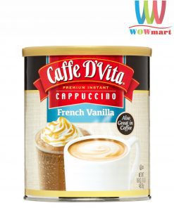 Cafe hòa tan Caffe D’Vita Cappuccino French Vanilla 453.6g