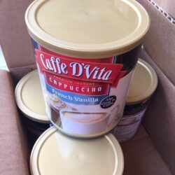 Cafe hòa tan Caffe D’Vita Cappuccino French Vanilla 453.6g