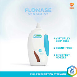 Xịt chống dị ứng Flonase Sensimist Allergy Relief Nasal Spray 9.1ml x3 chai 8 chai xit tri viem mui di ung flonase sensimist allergy relief 3 ong t2