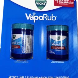 Dầu bôi ấm ngực Vicks VapoRub Cough Suppressant Ointment 100g x2 hộp 12 dau boi am nguc giam dau tri ho vicks vaporub cough suppressant ointment 100g x 2 hop 41123 kb