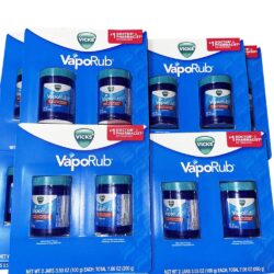 Dầu bôi ấm ngực Vicks VapoRub Cough Suppressant Ointment 100g x2 hộp 13 dau boi am nguc giam dau tri ho vicks vaporub cough suppressant ointment 100g x 2 hop 41123 kc