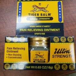 Dầu cù là giảm đau hiệu con hổ Tiger Balm Ultra Strength 18g 7 Dầu cù là giảm đau hiệu con hổ Tiger Balm Ultra Strength 18g