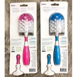 Dụng cụ cọ rửa bình sữa Bristle Munchkin màu hồng 6 Dụng cụ cọ bình sữa Bristle Munchkin