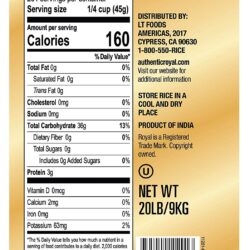 gao basmati danh cho nguoi tieu duong royal white basmati rice 9 07kg 2