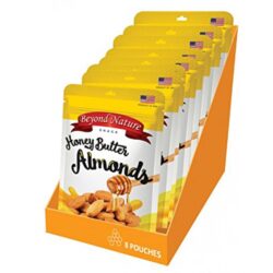 Hạnh nhân rang bơ mật ong Beyond Nature Honey Butter Almonds 78g 6 Hạnh nhân rang bơ mật ong Beyond Nature Honey Butter Almonds 78g