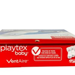 Hộp 3 bình sữa nghiêng cổ rộng Playtex Baby Ventaire Anti Colic 266ml 15 hop 3 binh sua nghieng co rong playtex baby ventaire anti colic 266ml knf