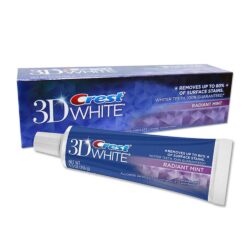 Kem đánh răng Crest 3D White Fluoride Anticavity Radiant Mint 156g 5 Kem đánh răng Crest 3D White 156g x1 tuýp