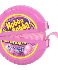 Kẹo gum kéo Hubba Bubba Awesome Original 56.7g vị truyền thống màu hồng