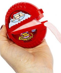 Kẹo gum kéo Hubba Bubba Christmas Bubble Tape Gum 56.7g màu đỏ