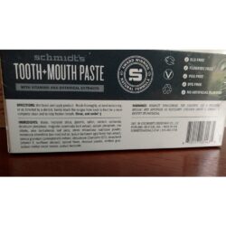 Lốc 3 kem đánh răng Schmidt's Wondermint with Activated Charcoal 133g 7 loc 3 kem danh rang schmidts wondermint with activated charcoal 133g a