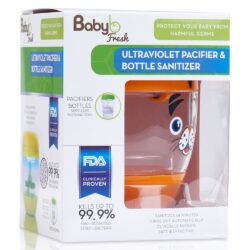 Máy khử trùng núm ti bằng tia cực tím Baby B Fresh Ultraviolet Pacifier & Bottle Sanitizer Tiger