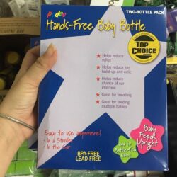 Bình sữa rảnh tay Podee Hands-Free Baby Bottle Set 2 bình 8 Set 2 bình sữa rảnh tay Podee