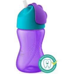 Set 2 bình tập uống nước cho bé Philips Avent 300ml (Purple, Pink) 5 Set 2 bình tập uống nước cho bé Philips Avent 300ml