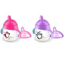 Set 2 bình uống nước có tay cầm Philips Avent cho bé từ 9 tháng tuổi 7 set 2 binh uong nuoc co tay cam philips avent cho be tu 9 thang tuoi a