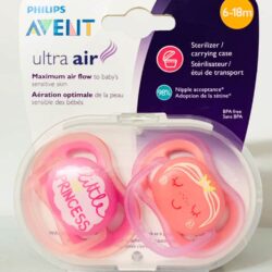 Set 2 ty ngậm Philips Avent Ultra Air 6-18m 4 set 2 ty ngam philips avent animals 6 18m kna
