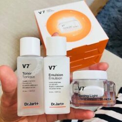 Set mini trắng da trị thâm nám Dr.Jart+ V7 3 món