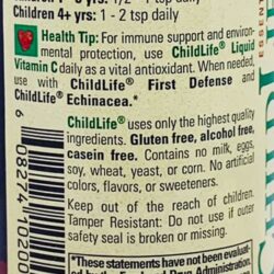 siro bo sung c tang de khang cho tre childlife liquid vitamin c 118 5ml vi cam kf