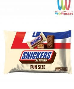 Socola hạnh nhân Snickers Almond Chocolate Fun Size 290g