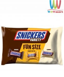 Socola Snickers 3 loại Snickers Variety Fun Size 293.7g