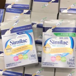 Sữa bột Similac cho bé từ 0-12 tháng Similac Pro-Advance Non-GMO HMO 16.4g x 16 gói mẫu 1 5 Sữa bột Similac cho bé từ 0-12 tháng Similac Pro-Advance Non-GMO HMO 16.4g x 16 gói