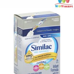 Sữa bột Similac cho bé từ 0-12 tháng Similac Pro-Advance Non-GMO HMO 16.4g x 16 gói mẫu 1