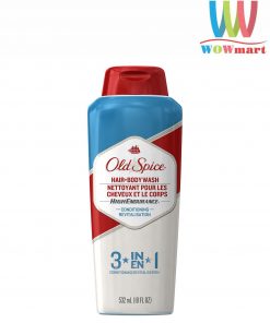 Sữa tắm gội toàn thân cho nam Old Spice High Endurance 3 in 1 Hair Body Wash 532ml