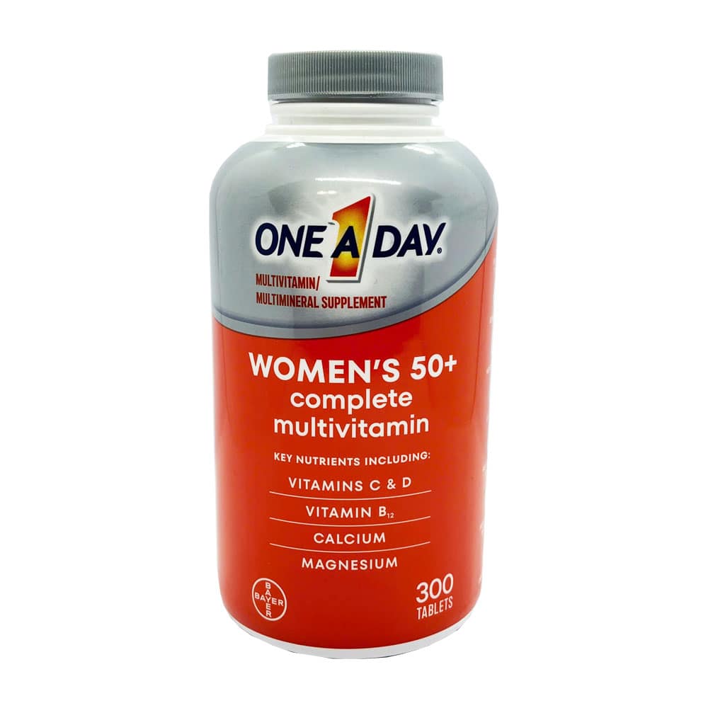 TPCN One A Day cho phụ nữ trên 50 One A Day Women's 50+ Multivitamin 300 viên (Mẫu mới) 1 TPCN One A Day cho phụ nữ trên 50 One A Day Women's 50+ Multivitamin 300 viên (Mẫu mới)