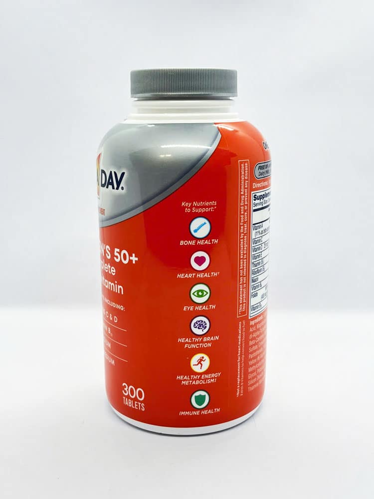 TPCN One A Day cho phụ nữ trên 50 One A Day Women's 50+ Multivitamin 300 viên (Mẫu mới) 5 TPCN One A Day cho phụ nữ trên 50 One A Day Women's 50+ Multivitamin 300 viên (Mẫu mới) - Ảnh 5