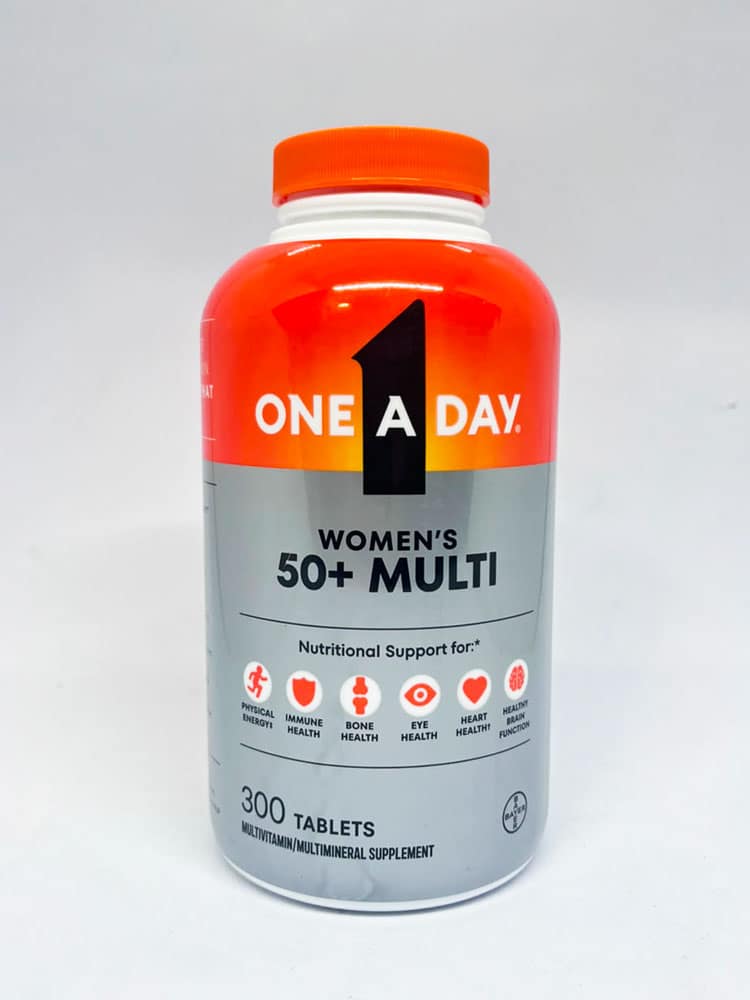 TPCN One A Day cho phụ nữ trên 50 One A Day Women's 50+ Multivitamin 300 viên (Mẫu mới) - Ảnh 2