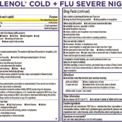 Viên uống Tylenol Cold & Flu Severe Day 48 Caplets & Night 24 Caplets (72 Caplets) 10 tri cam lanh va cum tylenol cold flu severe day 16 caplets night 8 caplets v6