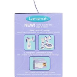 Túi trữ sữa Lansinoh 180ml hộp 100 cái