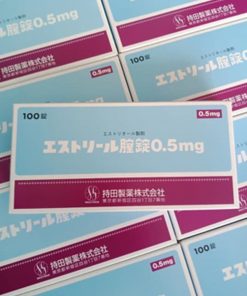 Viên nén đặt chữa viêm âm đạo se khít EStoril 0.5mg Nhật Bản hộp 100 viên