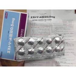 Viên đặt kháng viêm “cô bé” se khít EStoril 0.5mg Nhật Bản hộp 100 viên 7 Viên nén đặt chữa viêm âm đạo se khít EStoril 0.5mg Nhật Bản hộp 100 viên