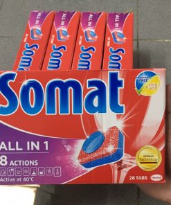 Viên rửa chén Somat All in 1 8 Actions 28 viên